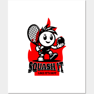 Squash player Posters and Art